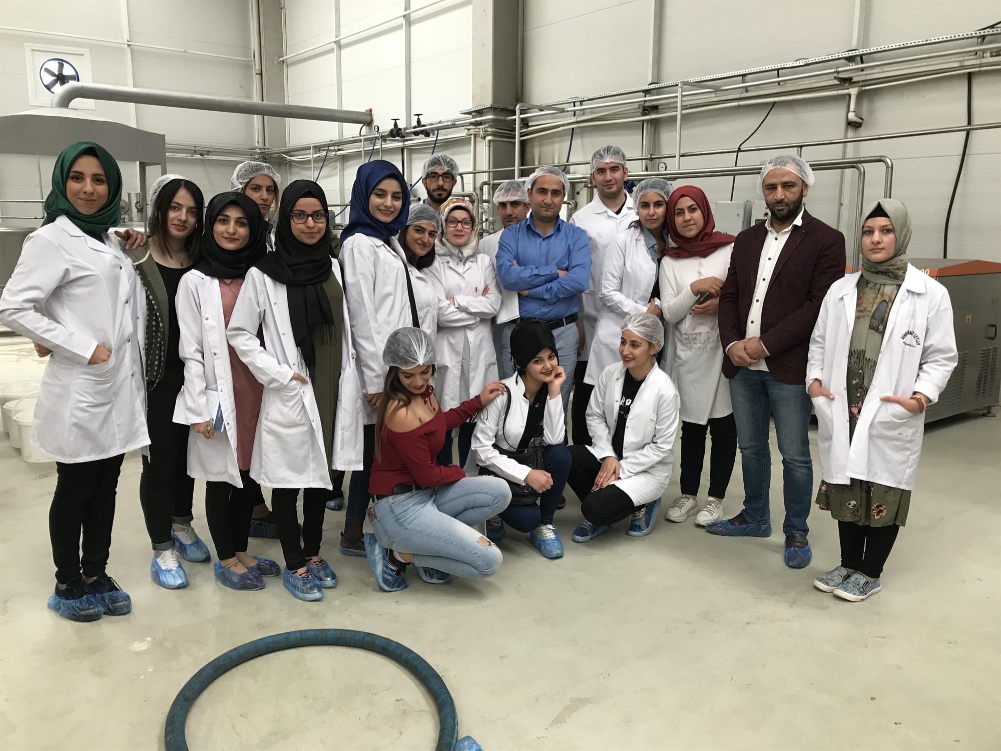Bitkisel ve Hayvansal Üretim Tesisine Teknik gezi
